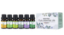 100% PURE & NATURELLE PACK DE 6 HUILES ESSENTIELLES POUR DIFFUSEURS